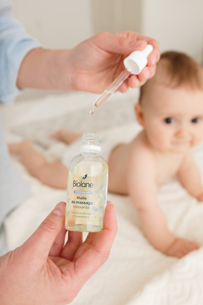 Huile de massage Biolane